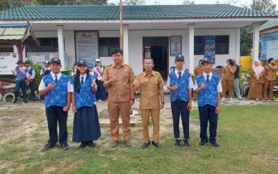 Suara Demokrasi: SMPN 3 Gunung Timang Gelar Pemilihan Ketua dan Wakil Ketua OSIS 2026