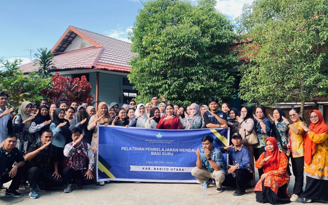 Tingkatkan Kualitas Pembelajaran, Guru SMPN 3 Gunung Timang Ikuti Pelatihan Pembelajaran Mendalam Tahun 2025